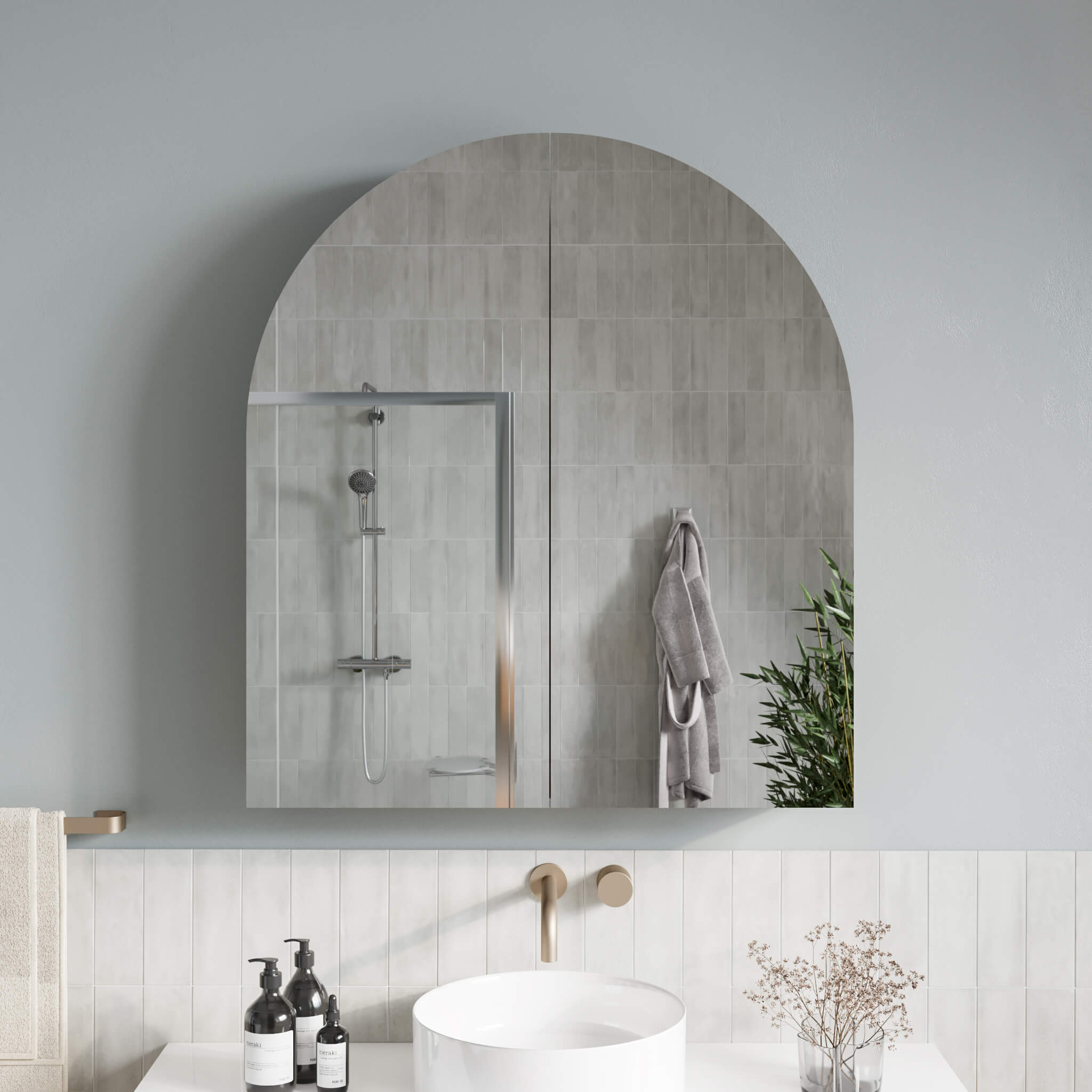 Mirrored Cabinets
