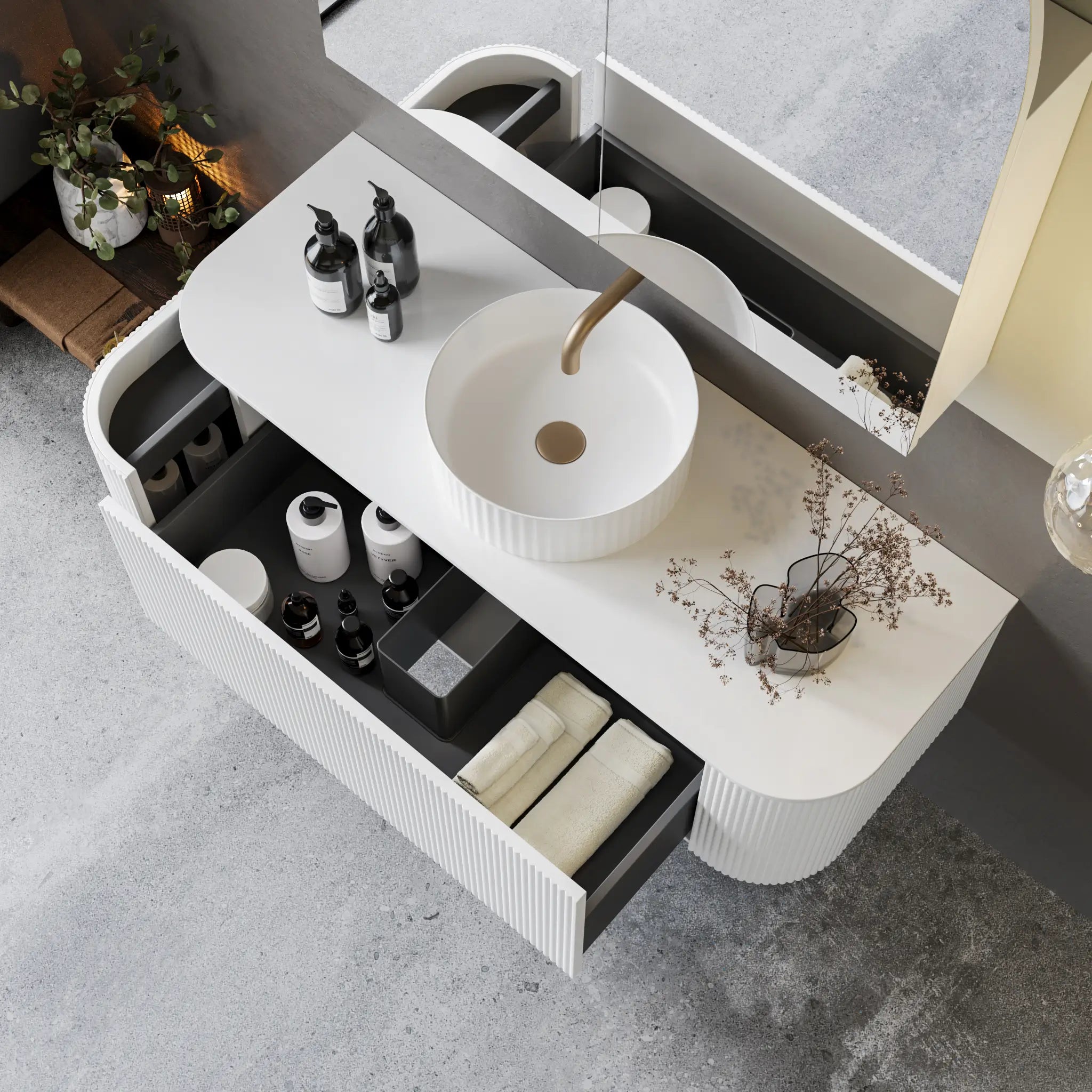 Forme Bianco - Zyloh Haus Bathroom Vanities