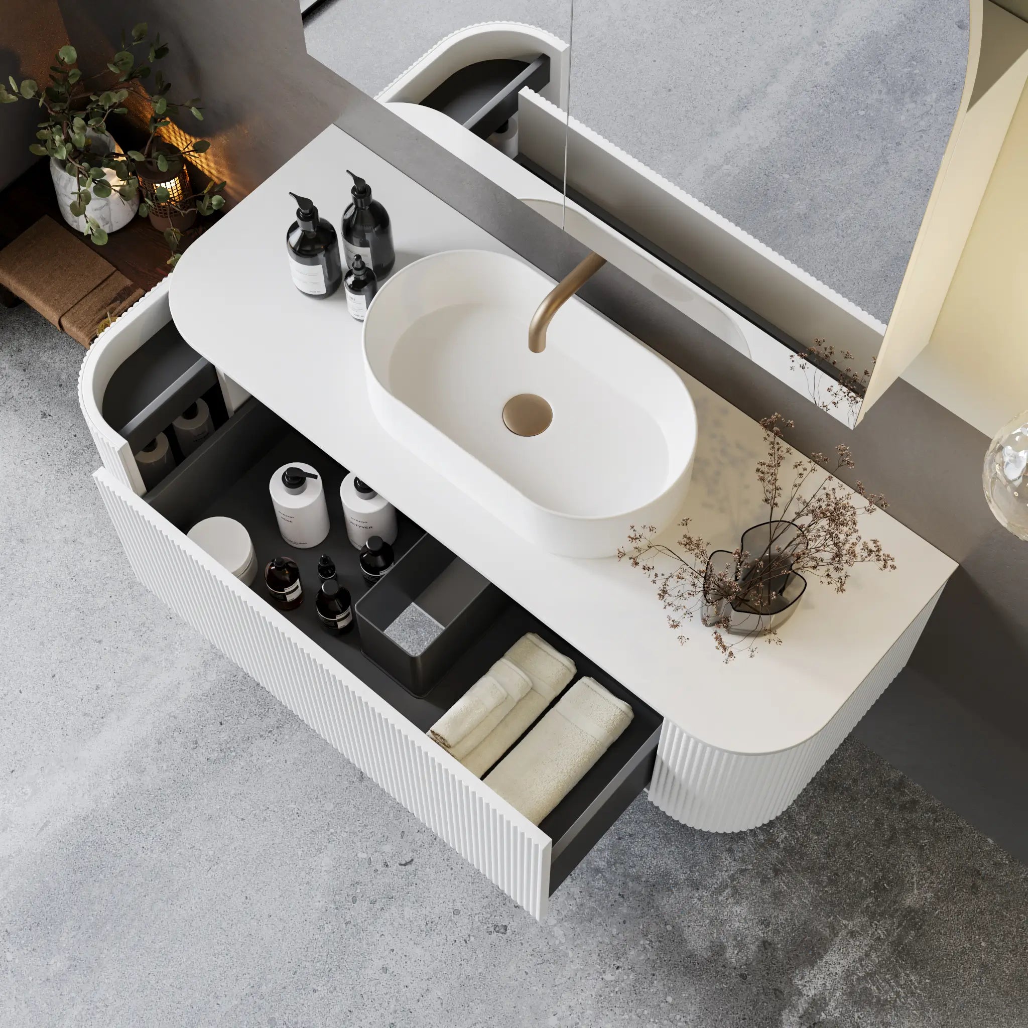 Forme Bianco - Zyloh Haus Bathroom Vanities