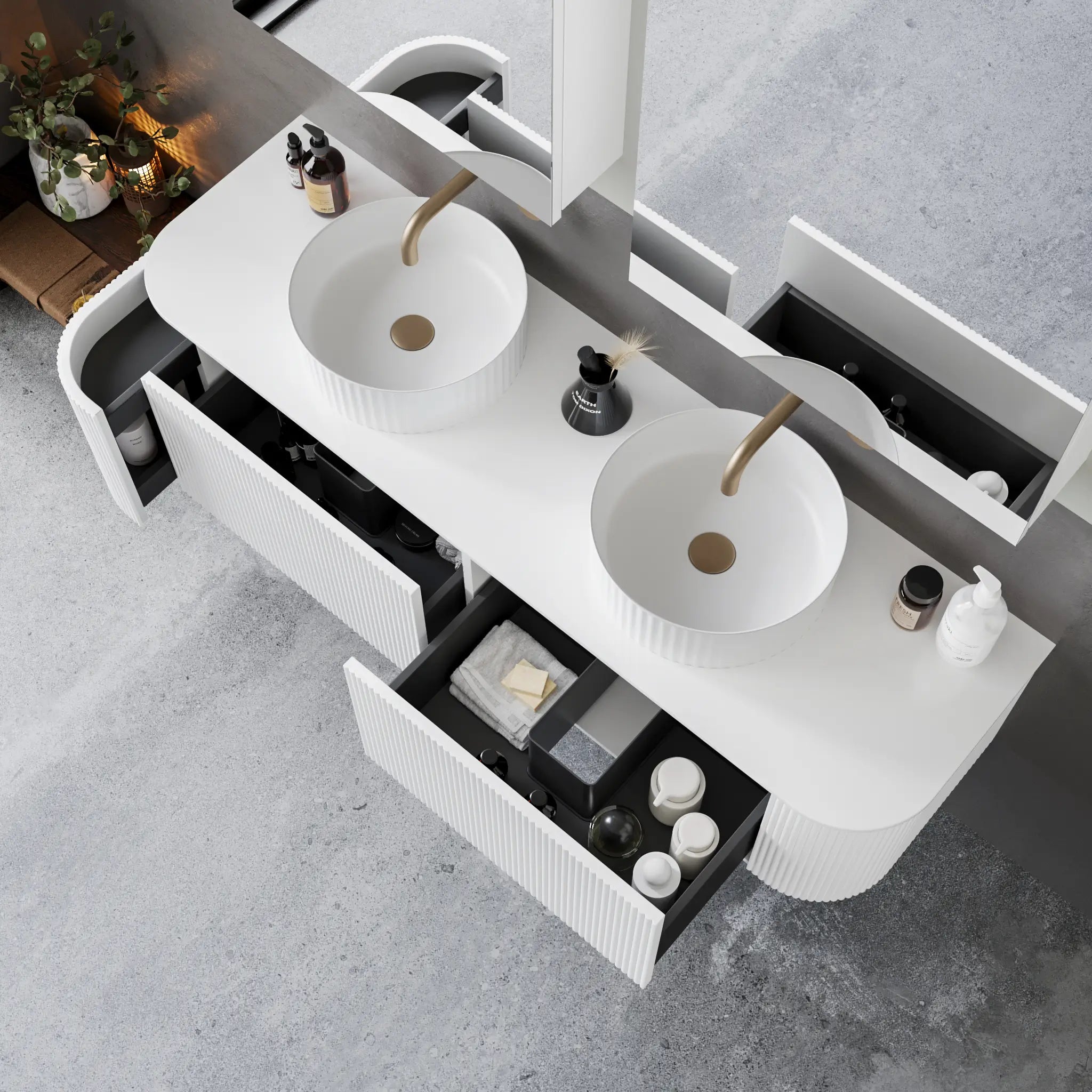 Forme Bianco - Zyloh Haus Bathroom Vanities