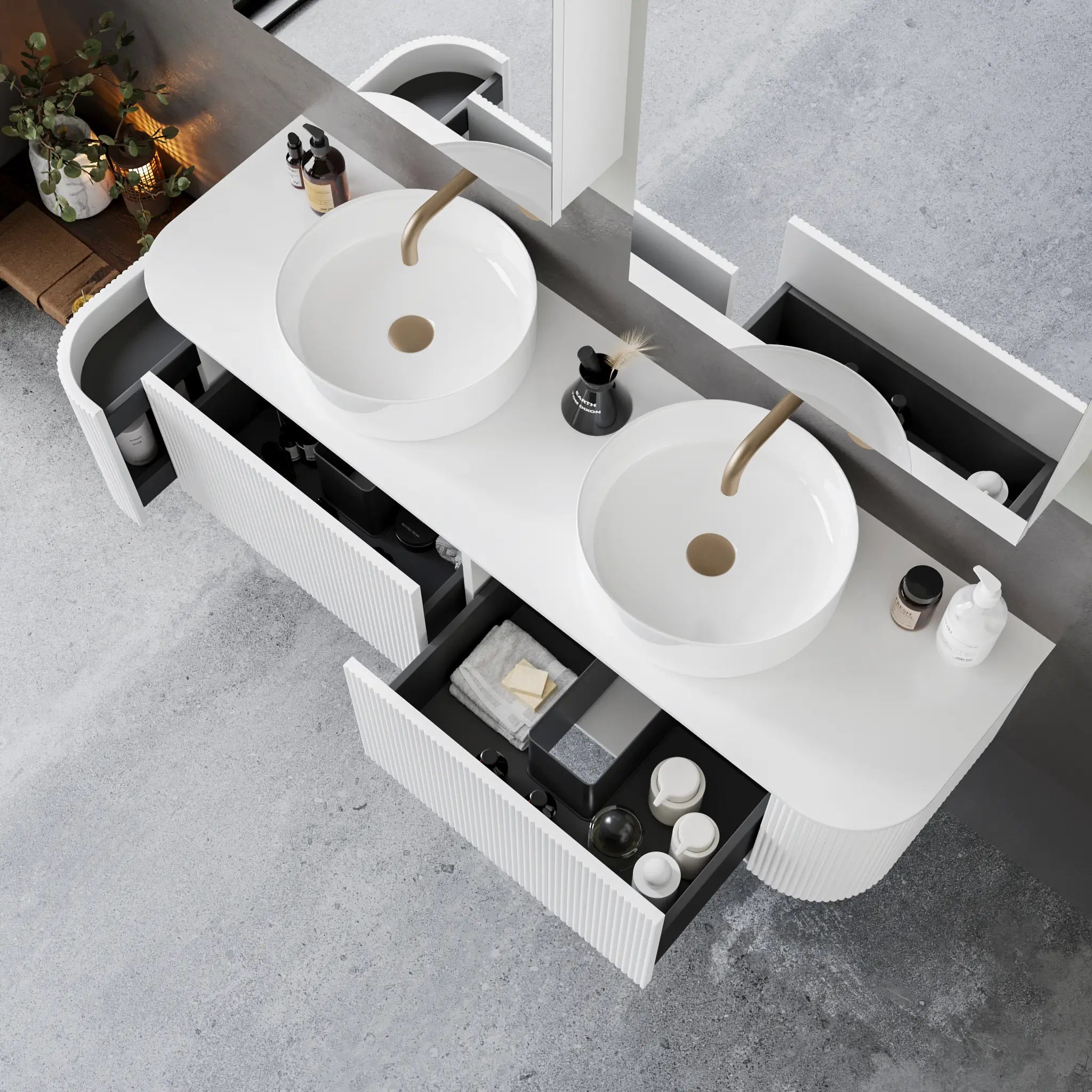 Forme Bianco - Zyloh Haus Bathroom Vanities