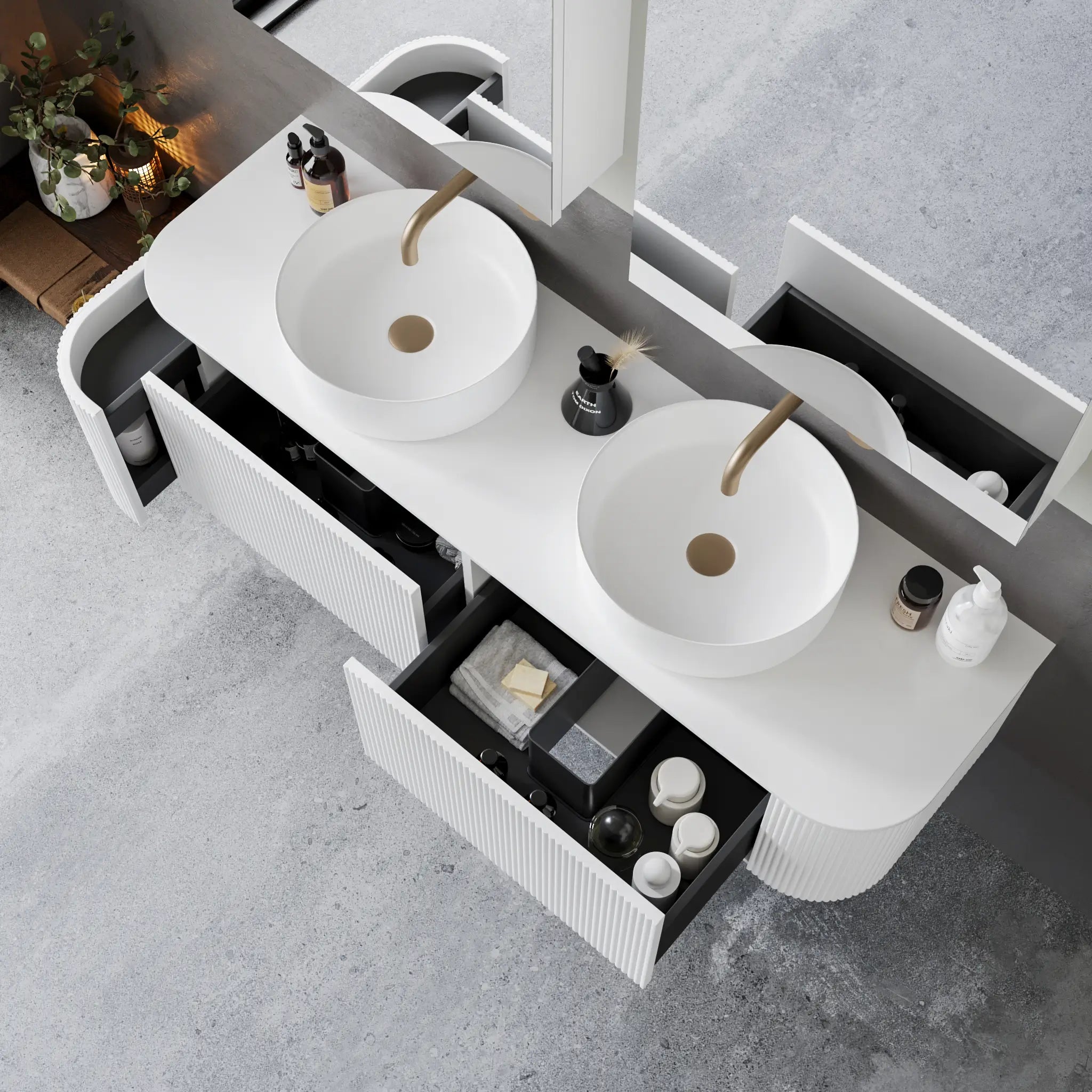 Forme Bianco - Zyloh Haus Bathroom Vanities