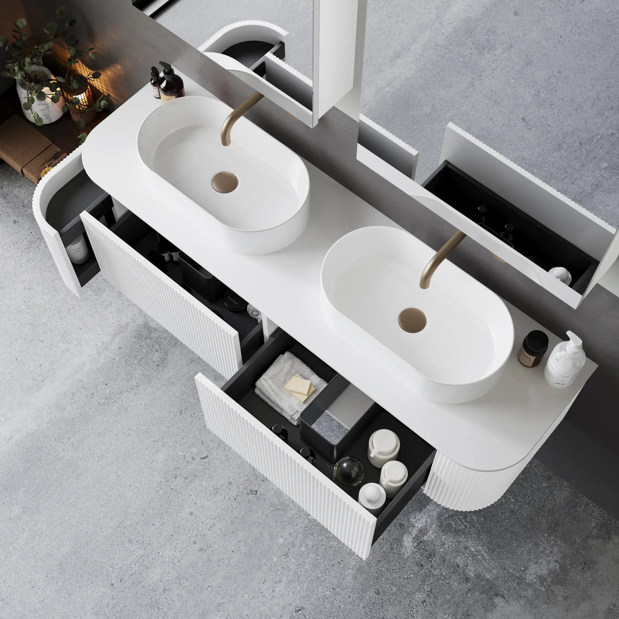 Forme Bianco - Zyloh Haus Bathroom Vanities