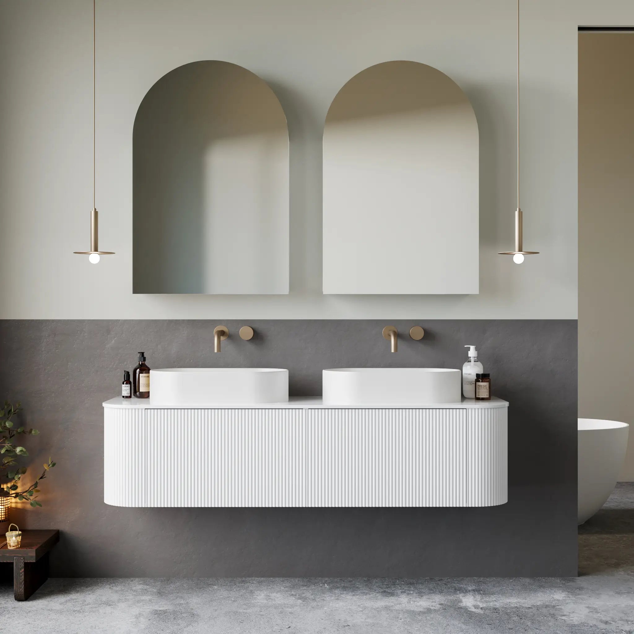 Forme Bianco - Zyloh Haus Bathroom Vanities