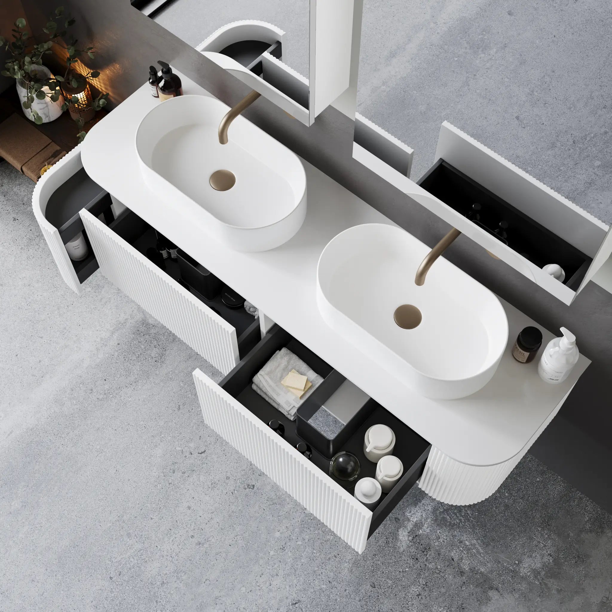 Forme Bianco - Zyloh Haus Bathroom Vanities