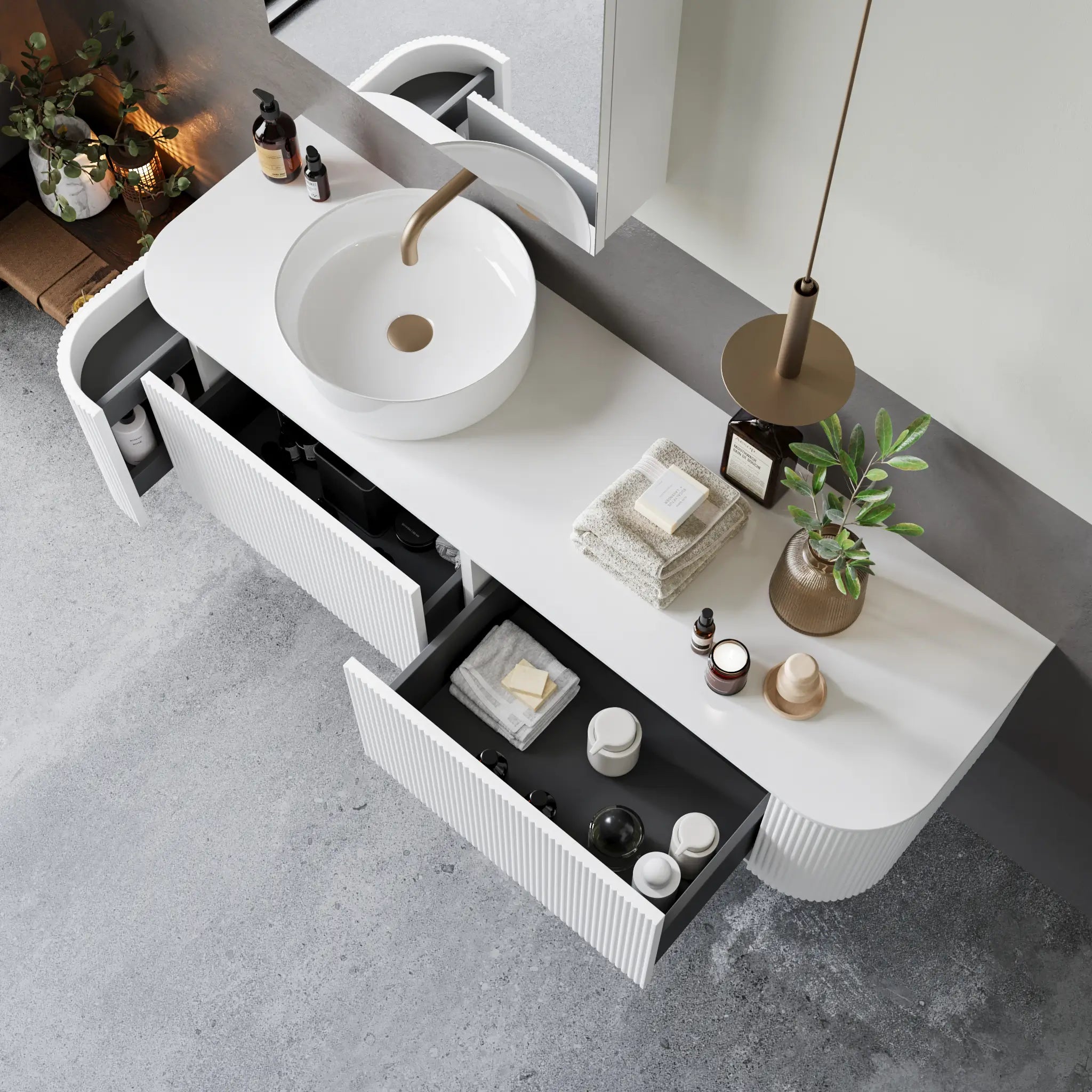 Forme Bianco - Zyloh Haus Bathroom Vanities