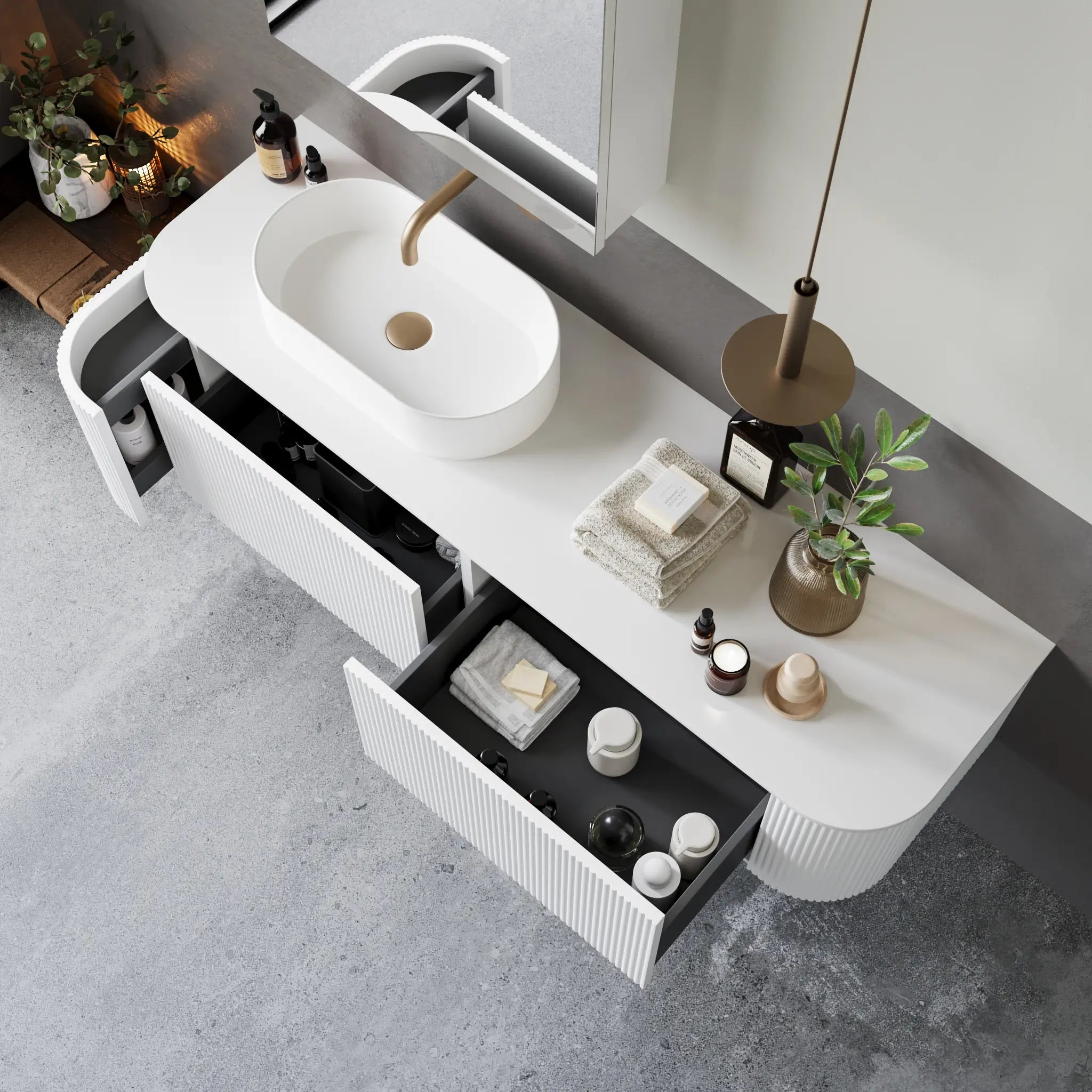 Forme Bianco - Zyloh Haus Bathroom Vanities