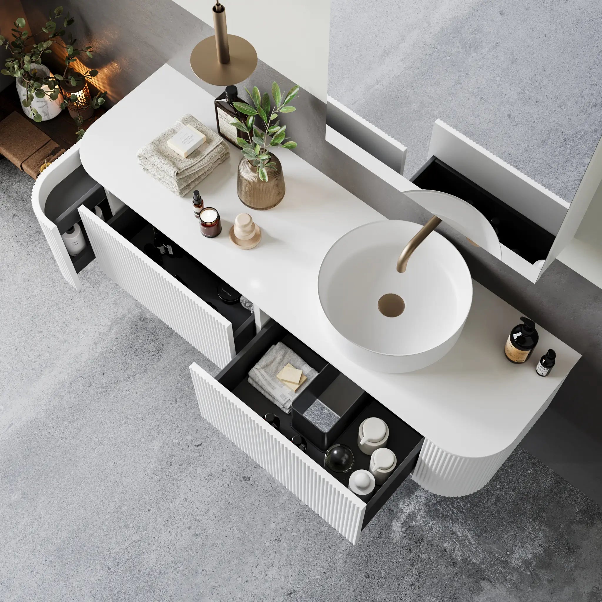 Forme Bianco - Zyloh Haus Bathroom Vanities