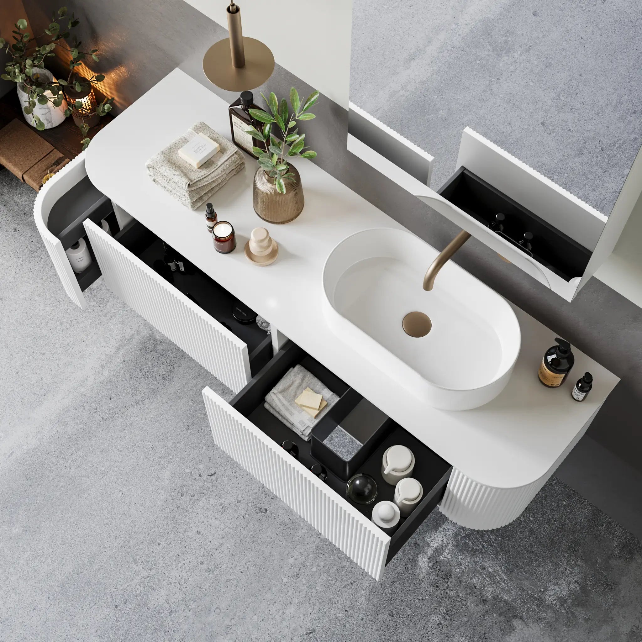 Forme Bianco - Zyloh Haus Bathroom Vanities