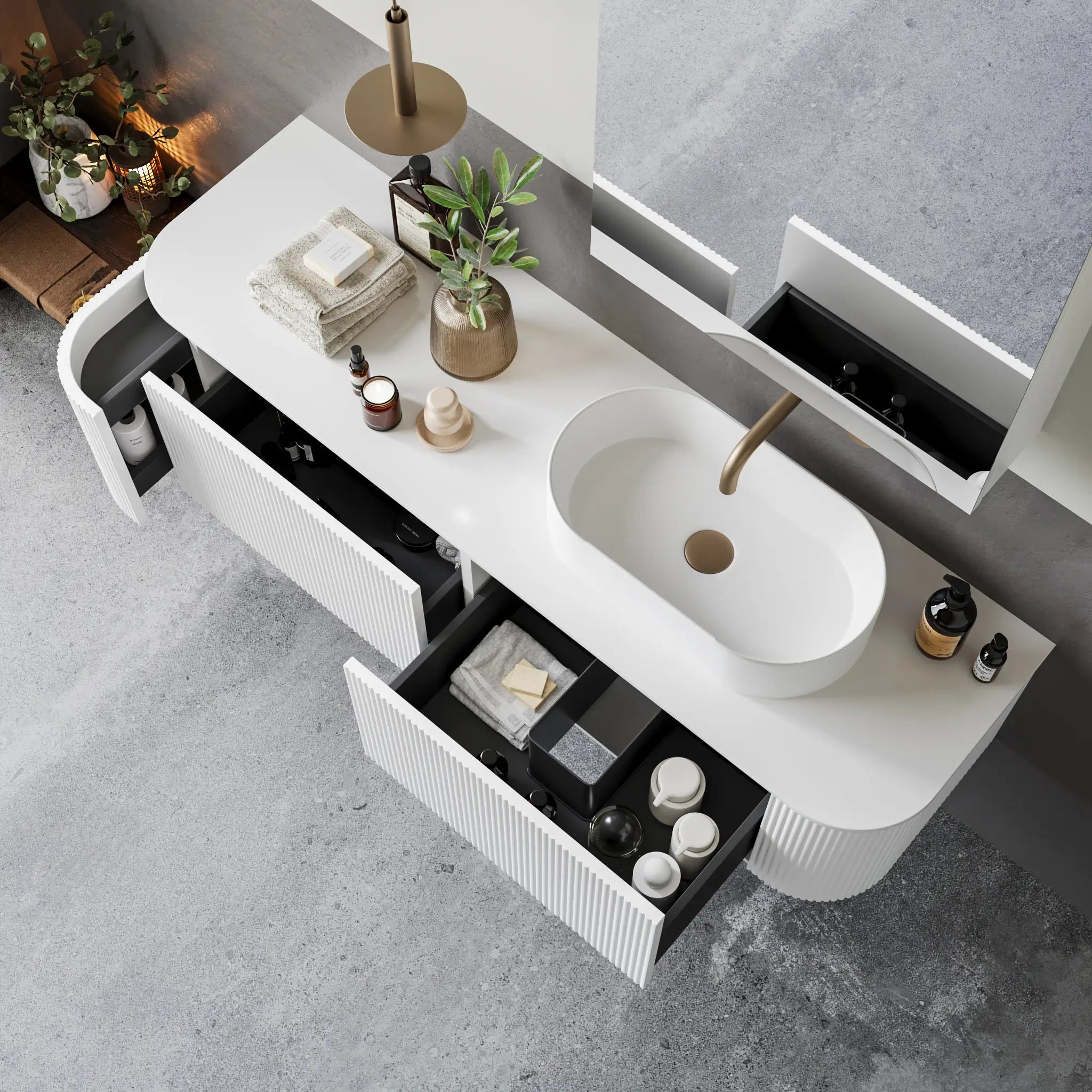 Forme Bianco - Zyloh Haus Bathroom Vanities