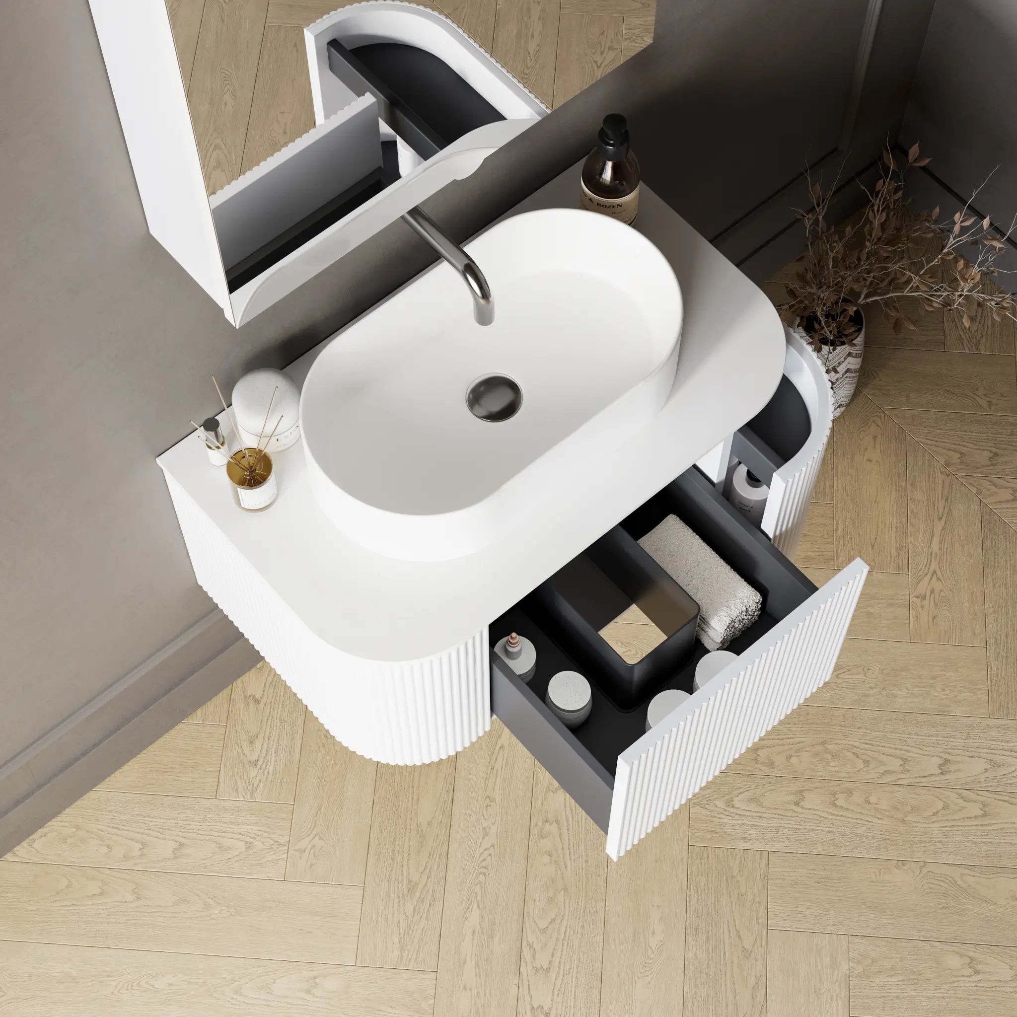 Forme Bianco - Zyloh Haus Bathroom Vanities