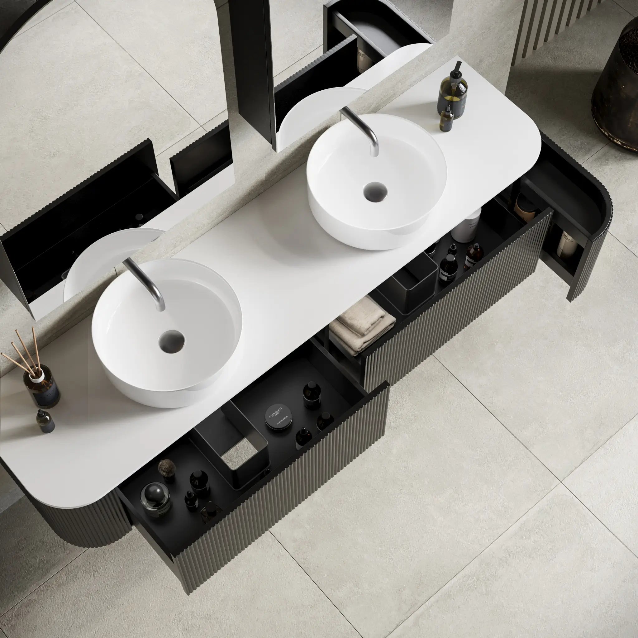 Forme Nero - Zyloh Haus Bathroom Vanities