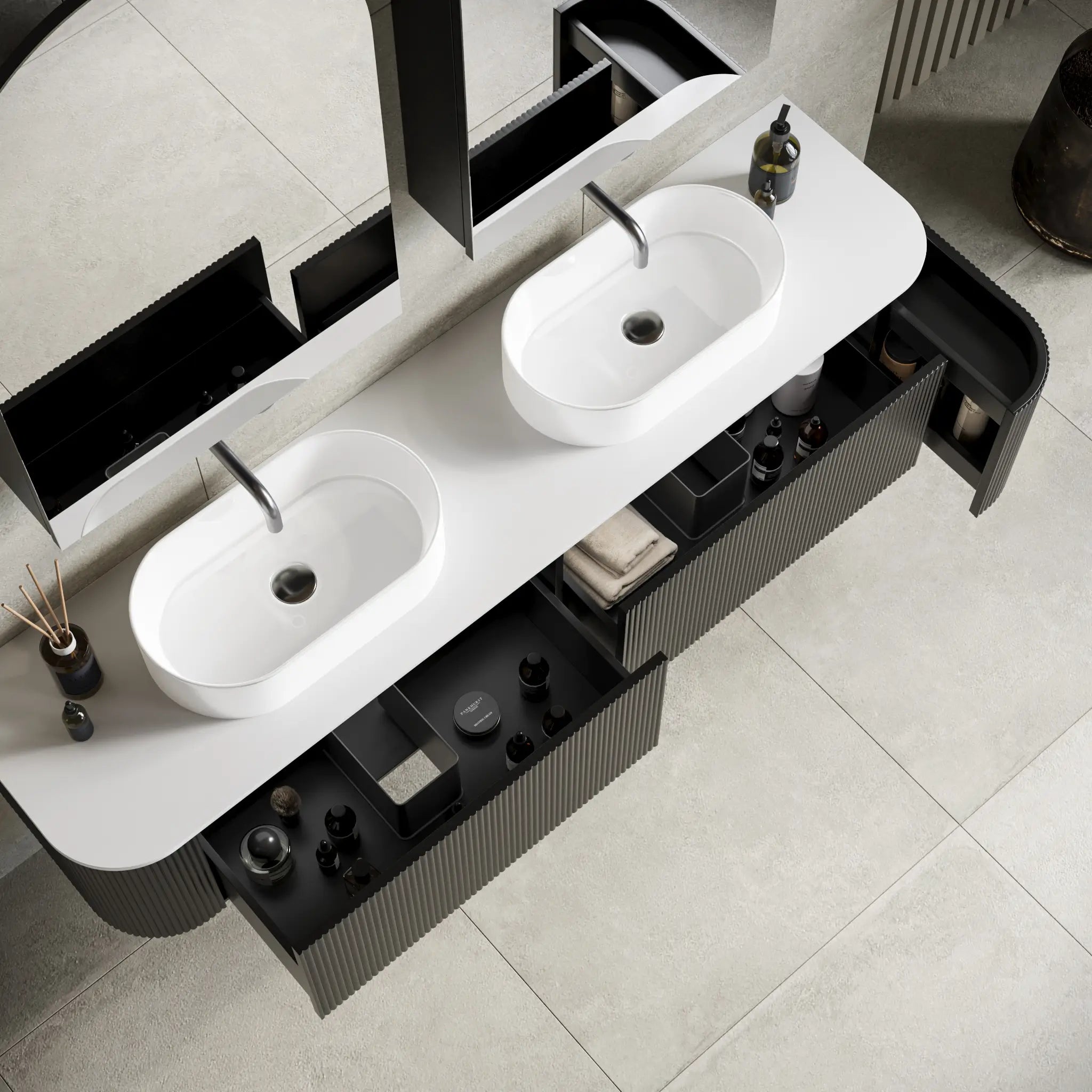 Forme Nero - Zyloh Haus Bathroom Vanities